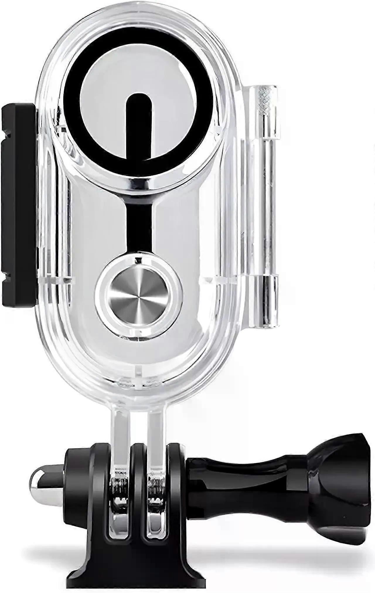 Waterproof Housing Case for Insta360 GO 3S, Go 3 Underwater Dive Protective Shell 30M/98ft with Bracket Accessories