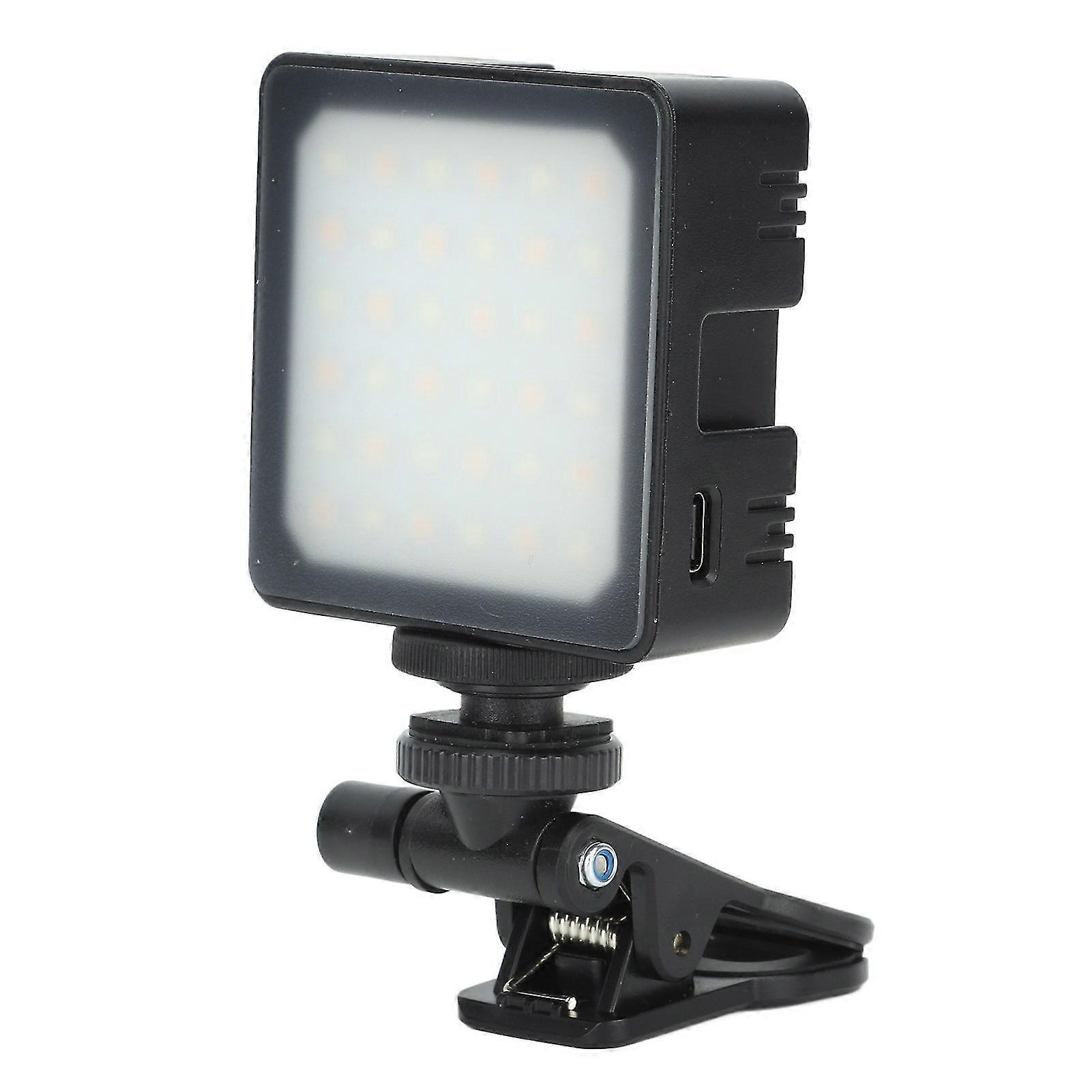 25-26 LED Lamp 2800 to 8500K Adjustable Temperature LED Clip On Lamp Portable LED Light for Work Study Traveling