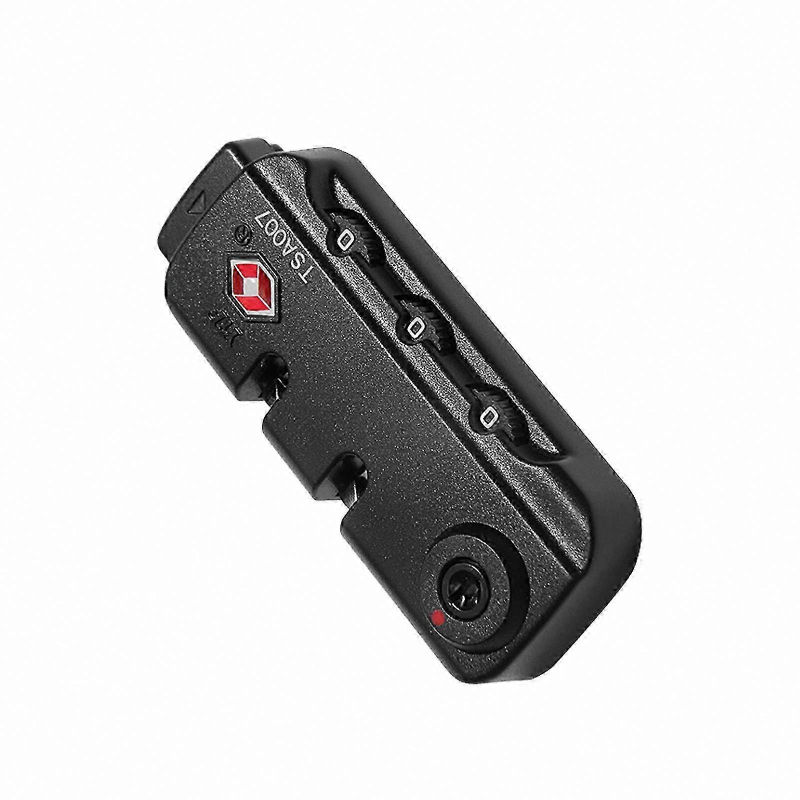 TSA-Approved 3-Digit Combination Lock for Suitcases and Luggage with Fixed Zipper Bags