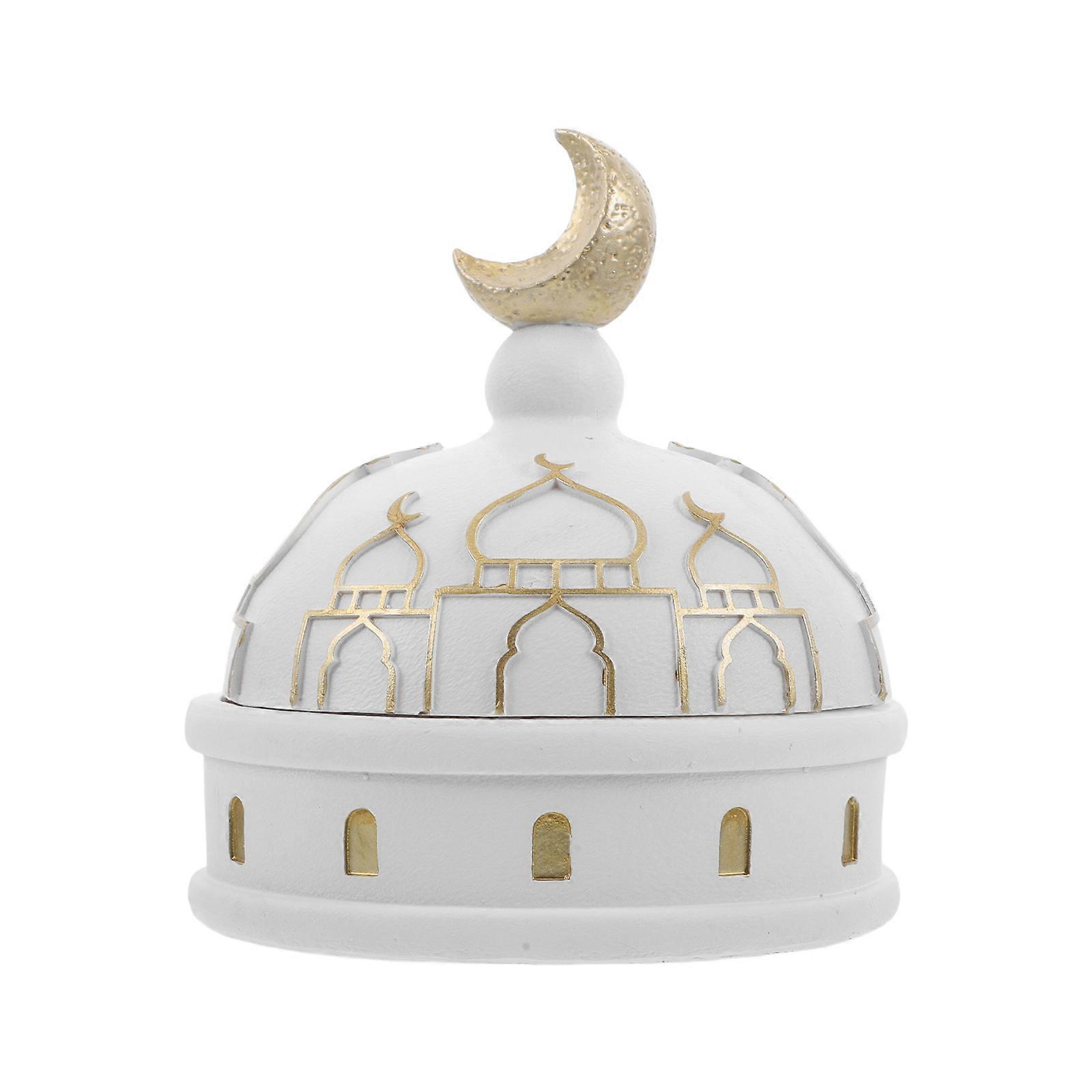 Middle Eastern Storage Box Ramadan Candy Jar with Lid for Eid Mubarak Party
