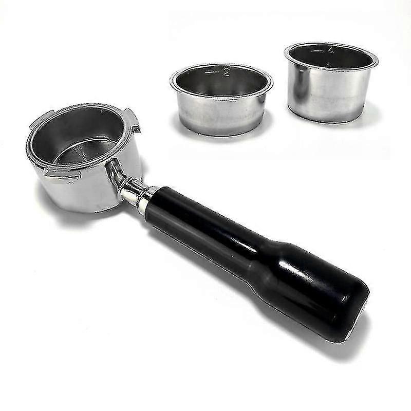 Portafilter 51mm Compatible  With Delonghi Ec685 With 2 Styles Coffee Powder Bowl