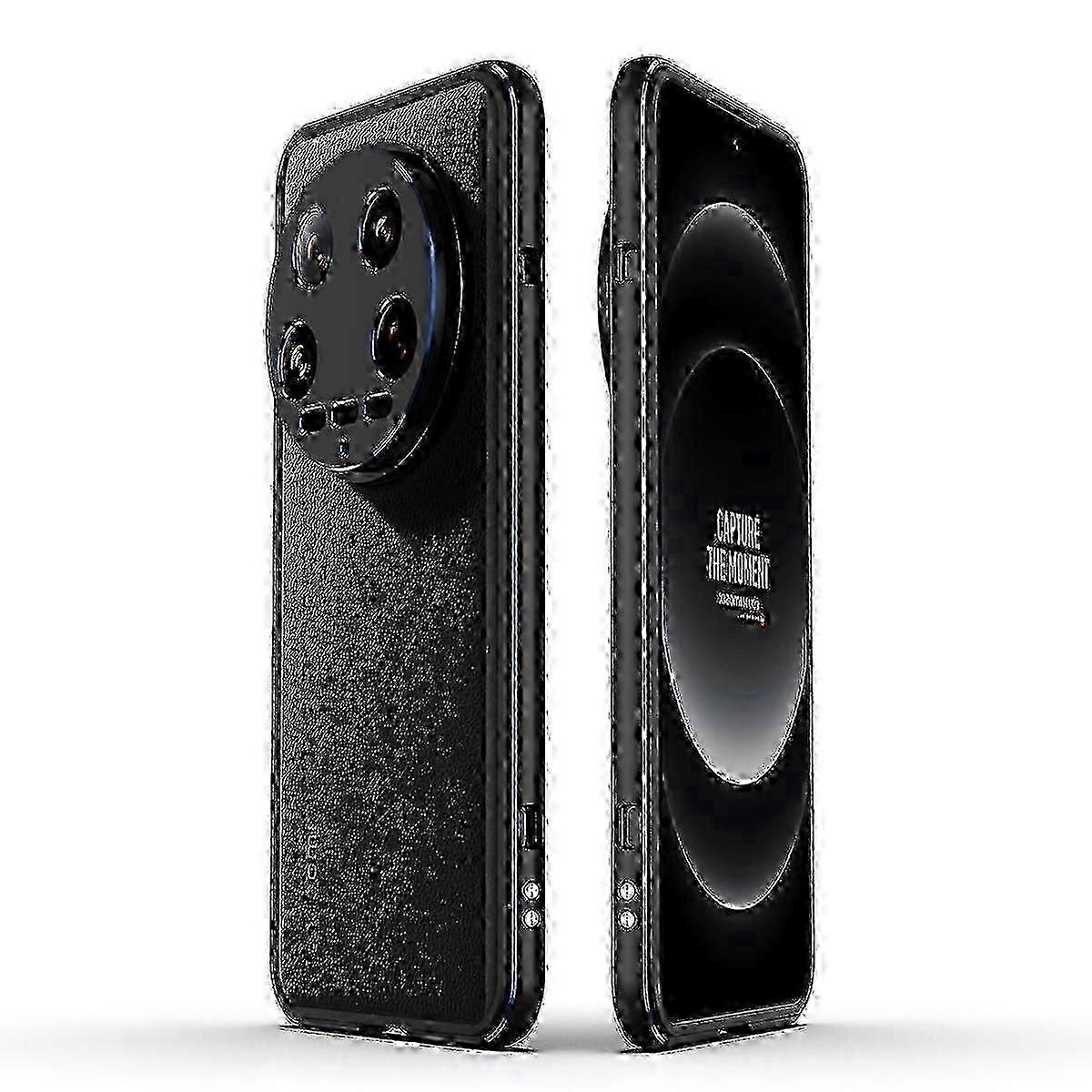 For Xiaomi 14 Ultra Phone Bumper Case Anti-drop Metal Frame Shell With Camera Rear Lens Cover Cs