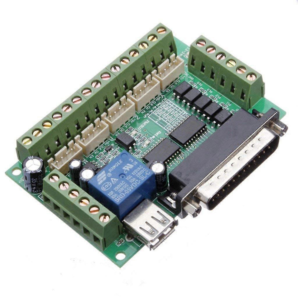 5 Axis CNC Breakout Board Compatible Optical Coupler For Stepper Motor Driver