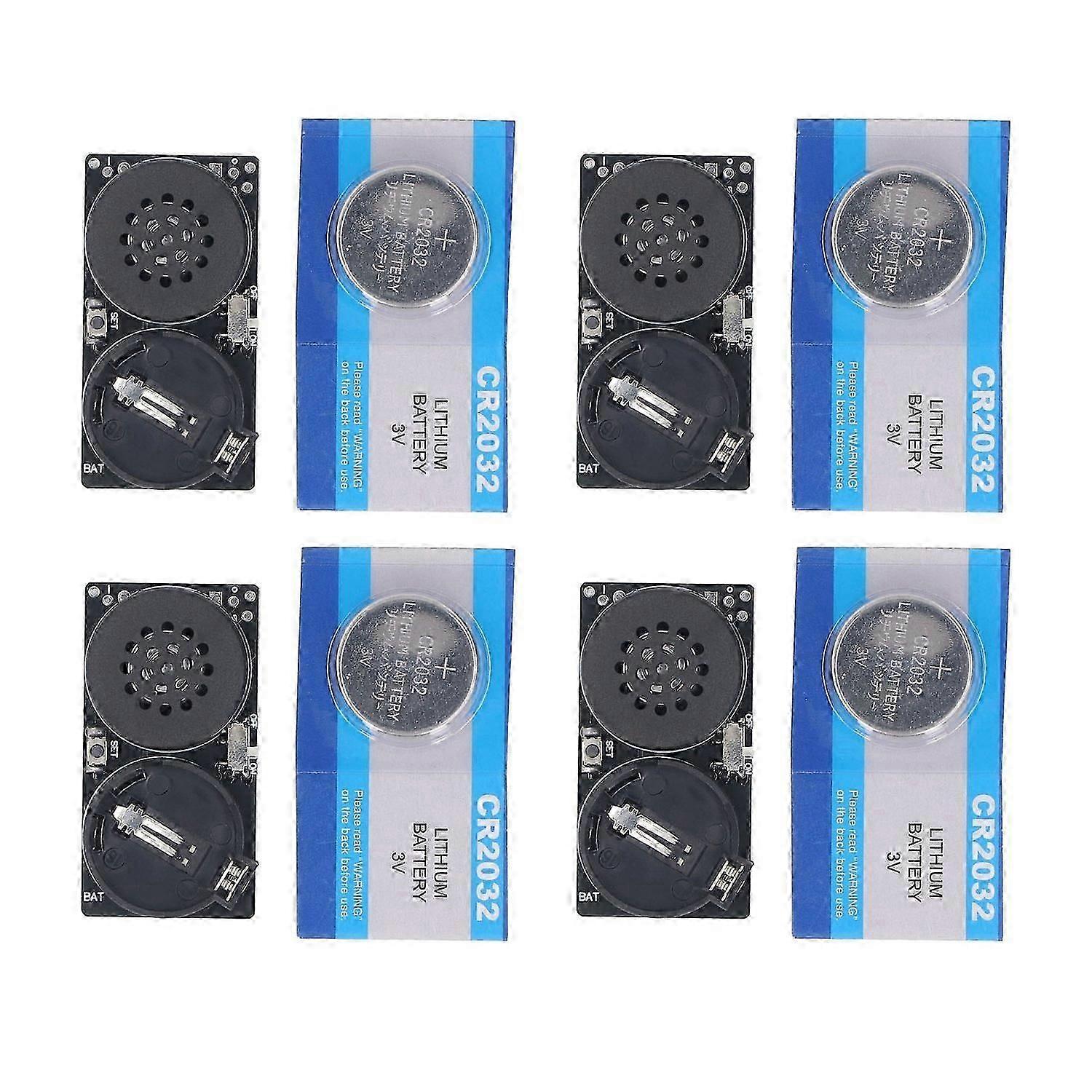 4PCS Set Noise Maker Prank Plastic Multifunctional Cat Meow Annoying Beeping Sound Chirping Prank