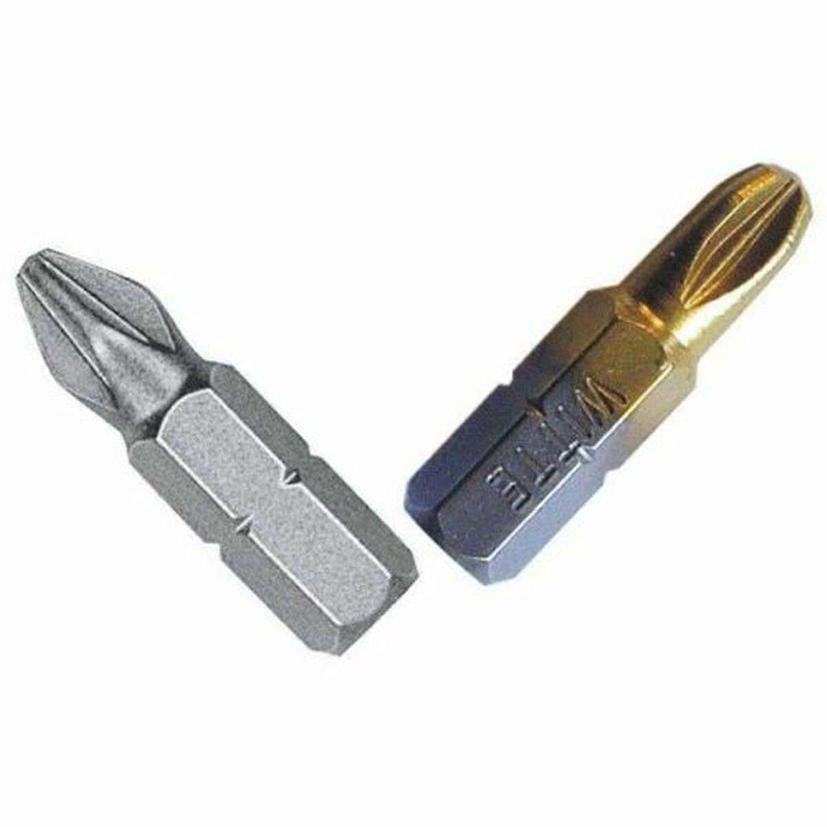 Bit set WITTE Pozidriv PZ 10 Units 10 Pieces