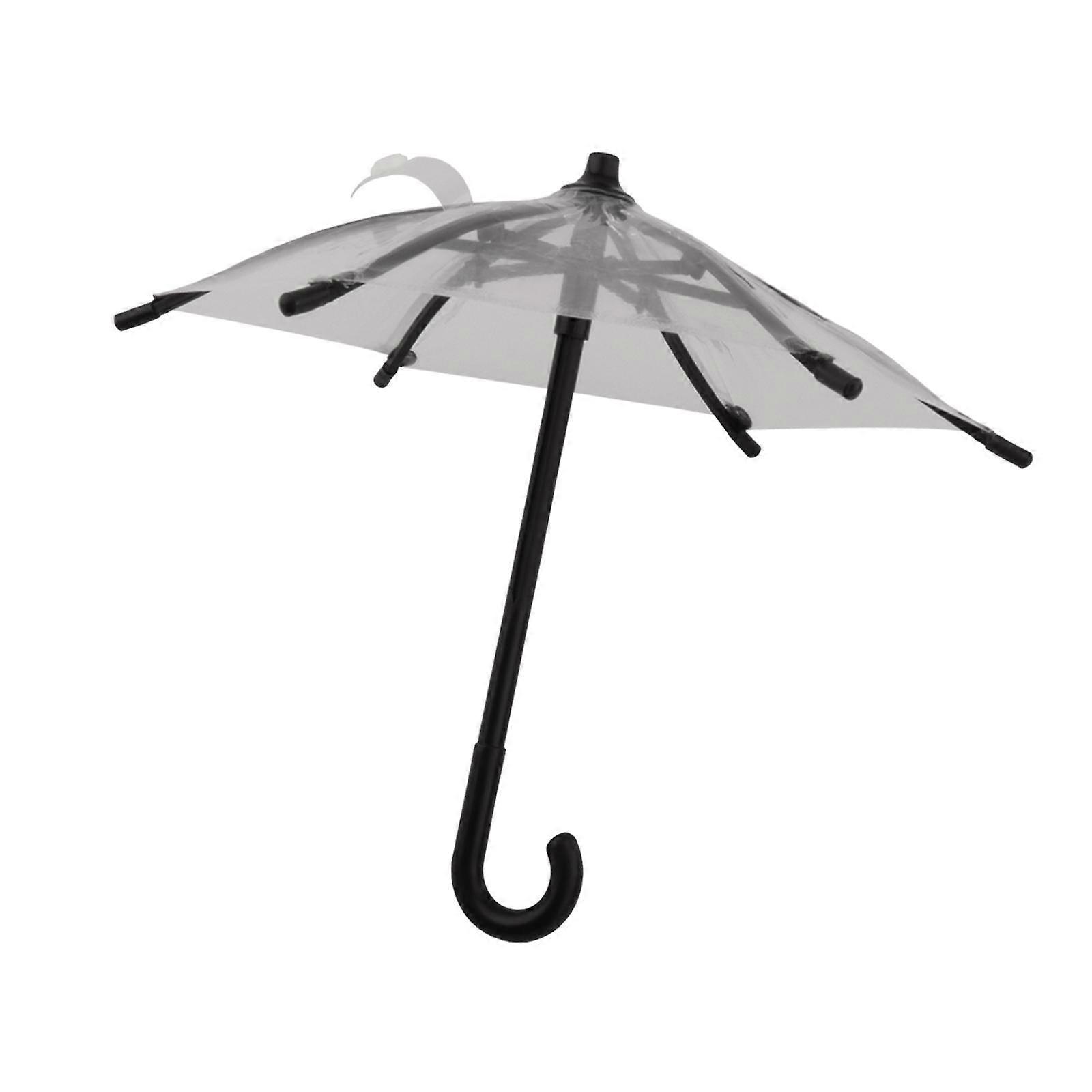 Miniature Umbrella Mini Transparent Umbrella Doll Simulation Accessories Small