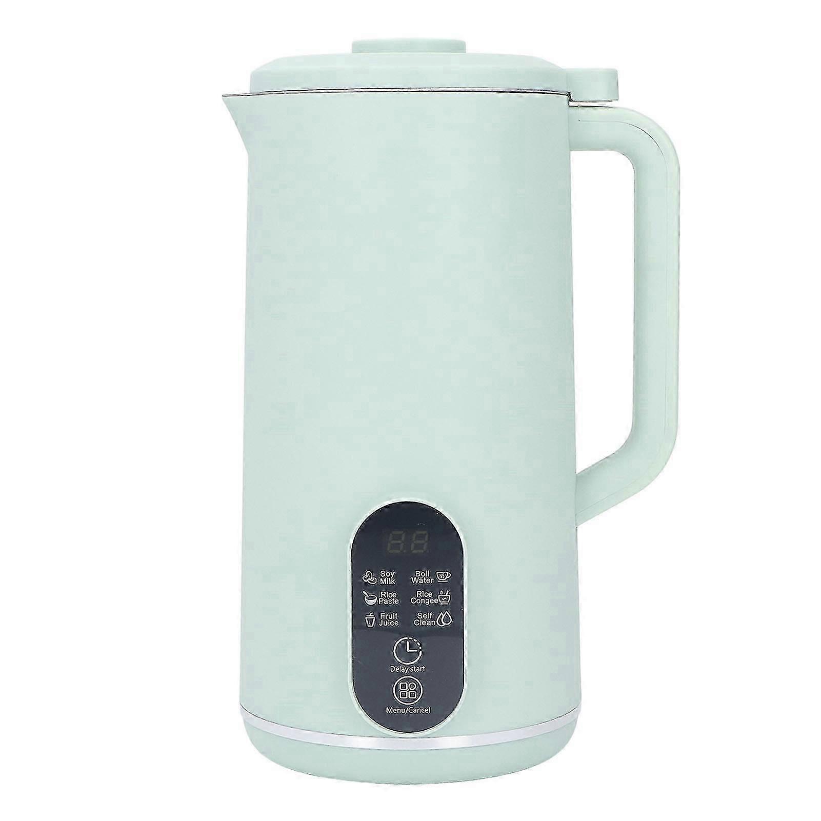 Household Soy Milk Blender 110V Green 25x16cm Multi-Function