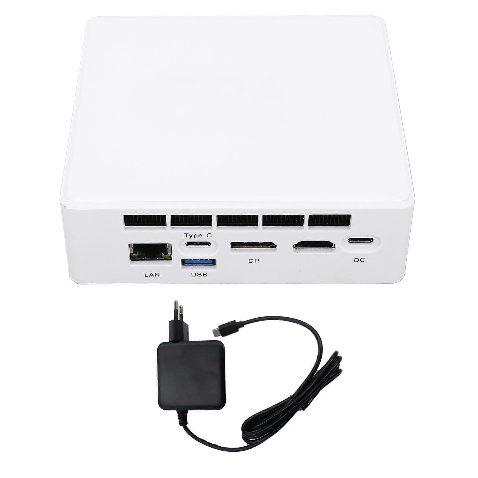 Mini PC 5G WIFI 12th Gen 8+256G Compact Low Power Small Desktop Computer EU Plug