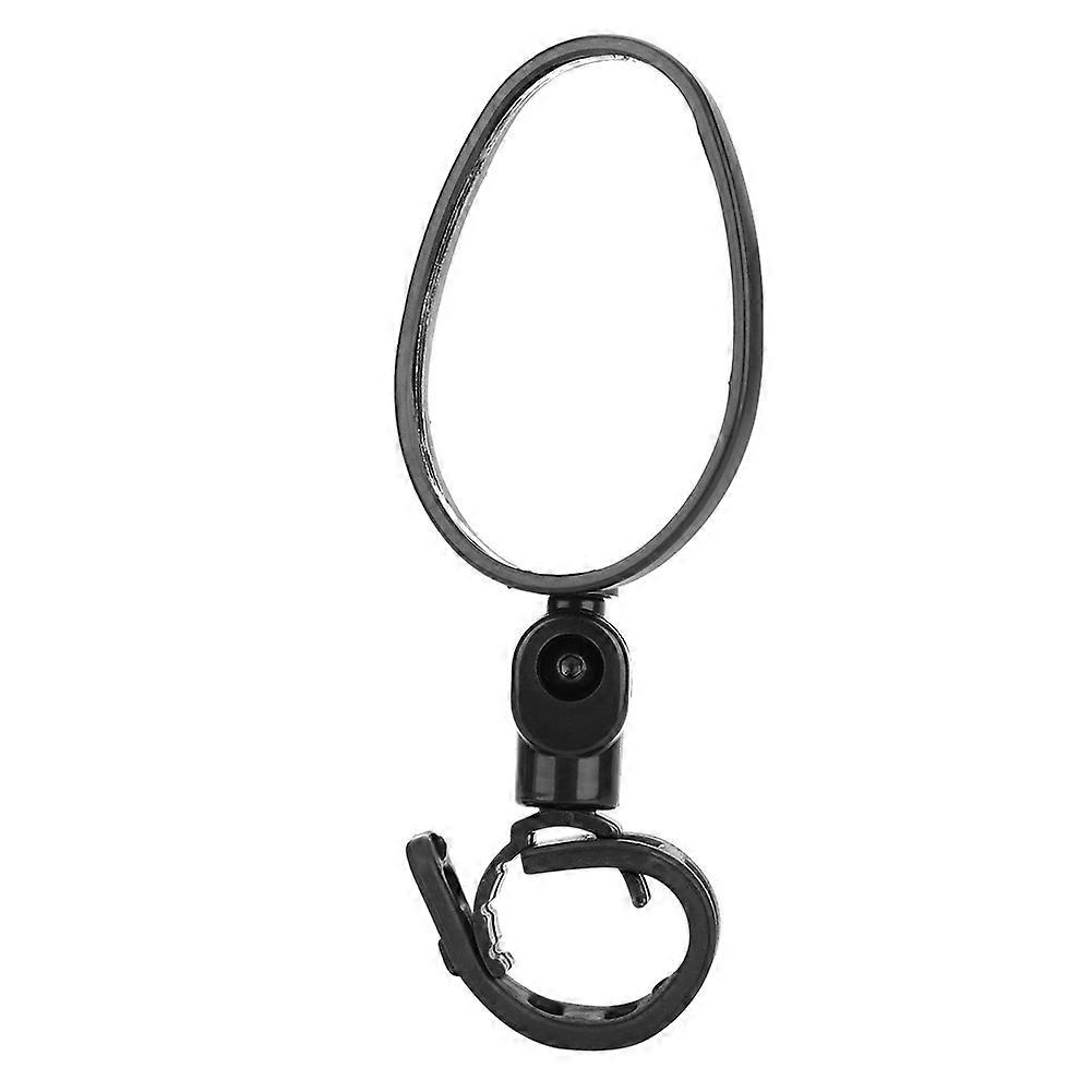 Durable 360° Rotate Adjustable Handlebar Rearview Road Mountain Bicycle Safety Mirror Oval