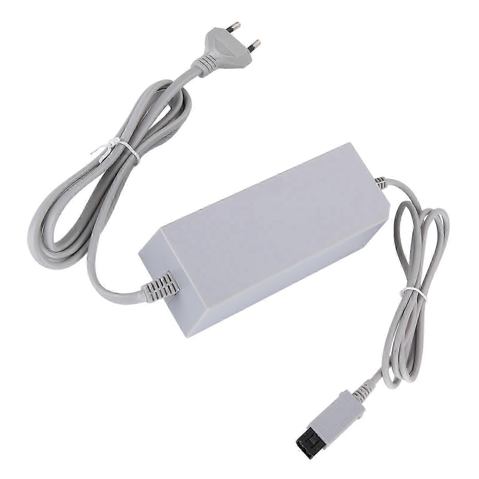 Power Supply Adapter Cable for Nintendo Wii, 110-240V EU Plug