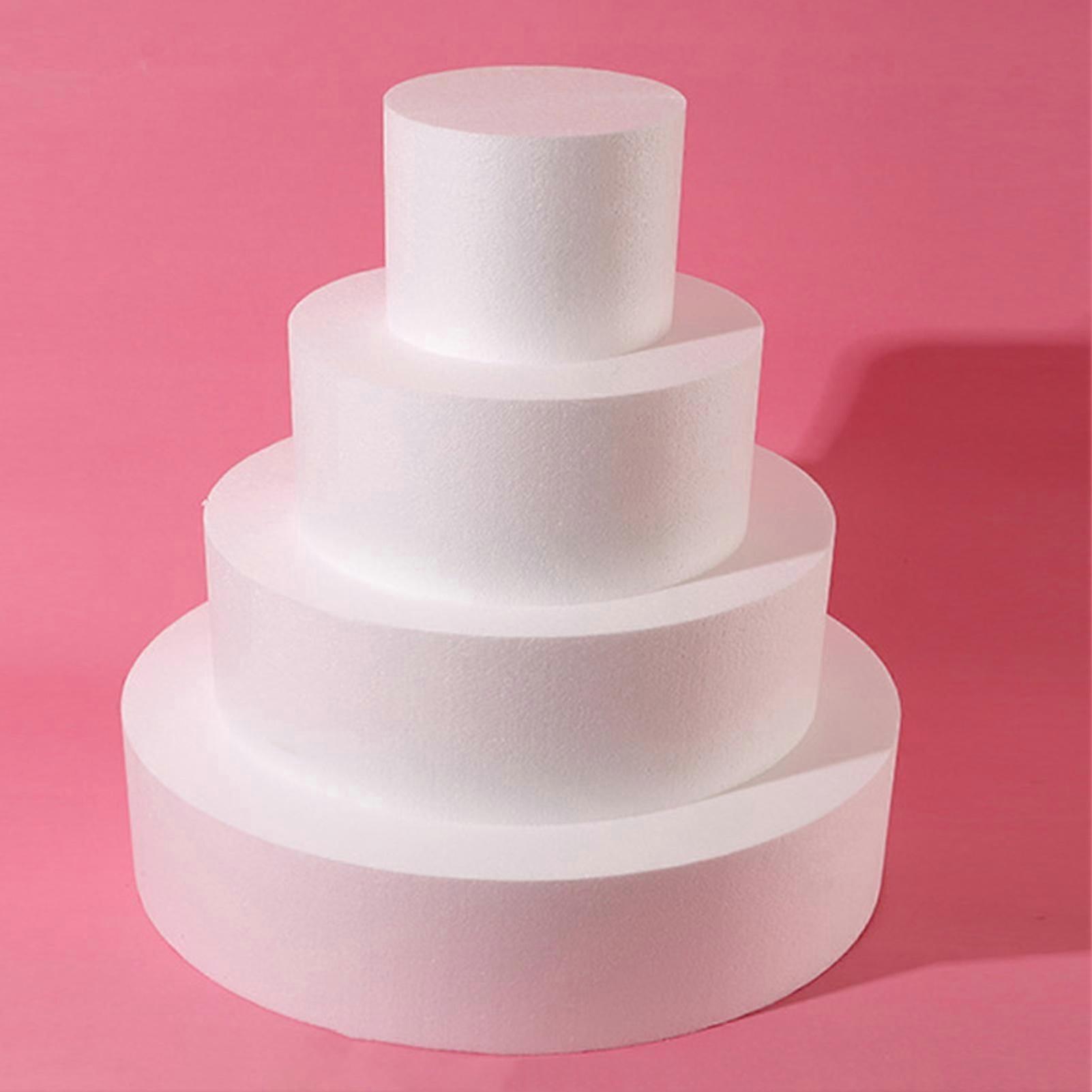 DIY Foam Layer Cake Dummy - Fondant Party Modelling Craft Mould Kitchen Accessory