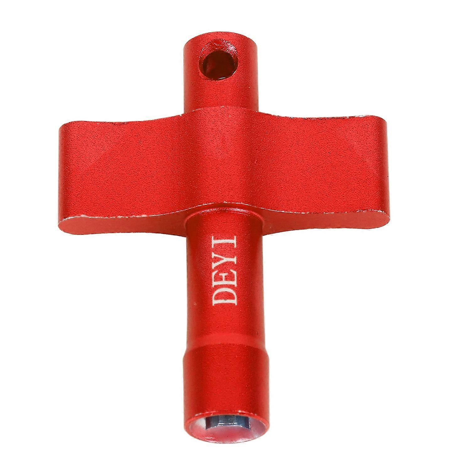 Square Port Drum Wrench T Shape Tuning Key Drum Screw Adjustment Tool for Musical Instrument Repair 
