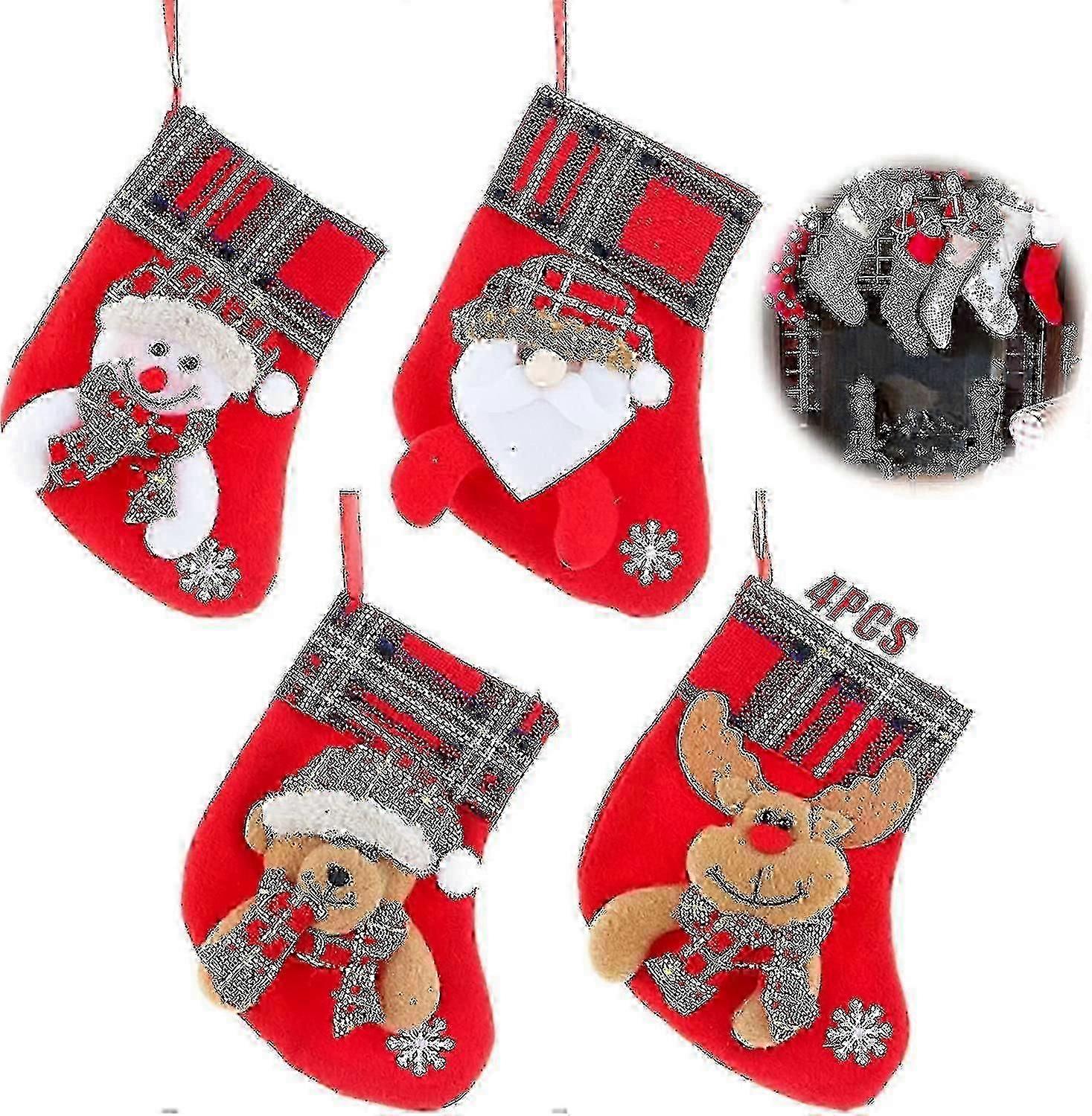 Julestrømper Julepynt Julestrømper Strømper Julepynt Hengende strømper Til Hage