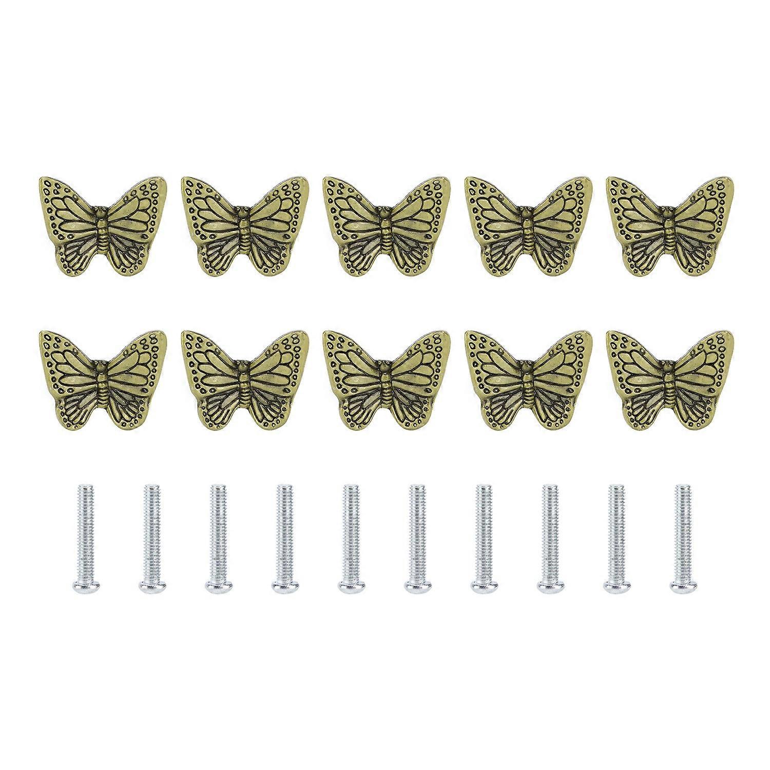 Drawer Handle Starfish Butterfly Alloy Single Hole Modern Style Pull for Drawer Cabinet WardrobeGree