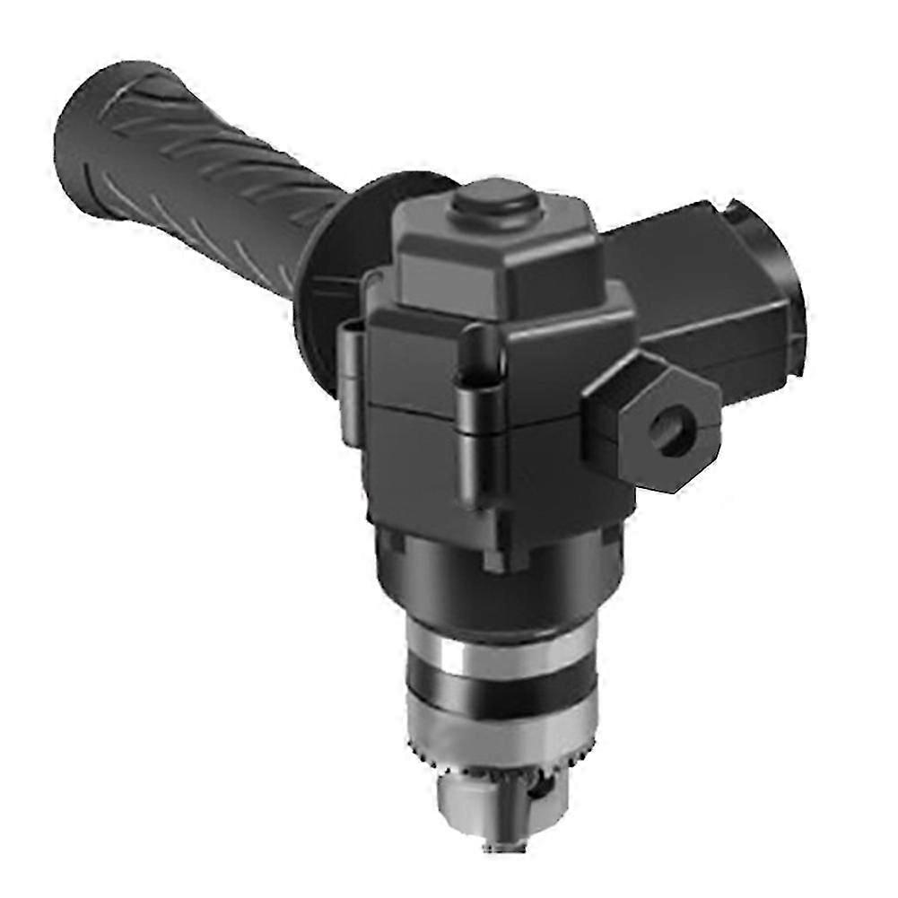 Portable Right Angle Bend-Extension Chuck Drill Adapter for Impact Drill