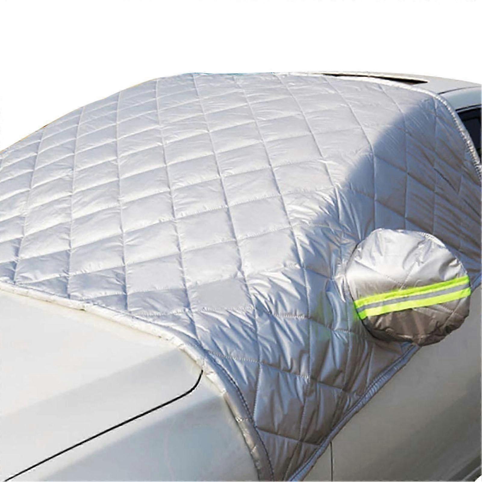 thickened car snow cover front windshield winter sunshade