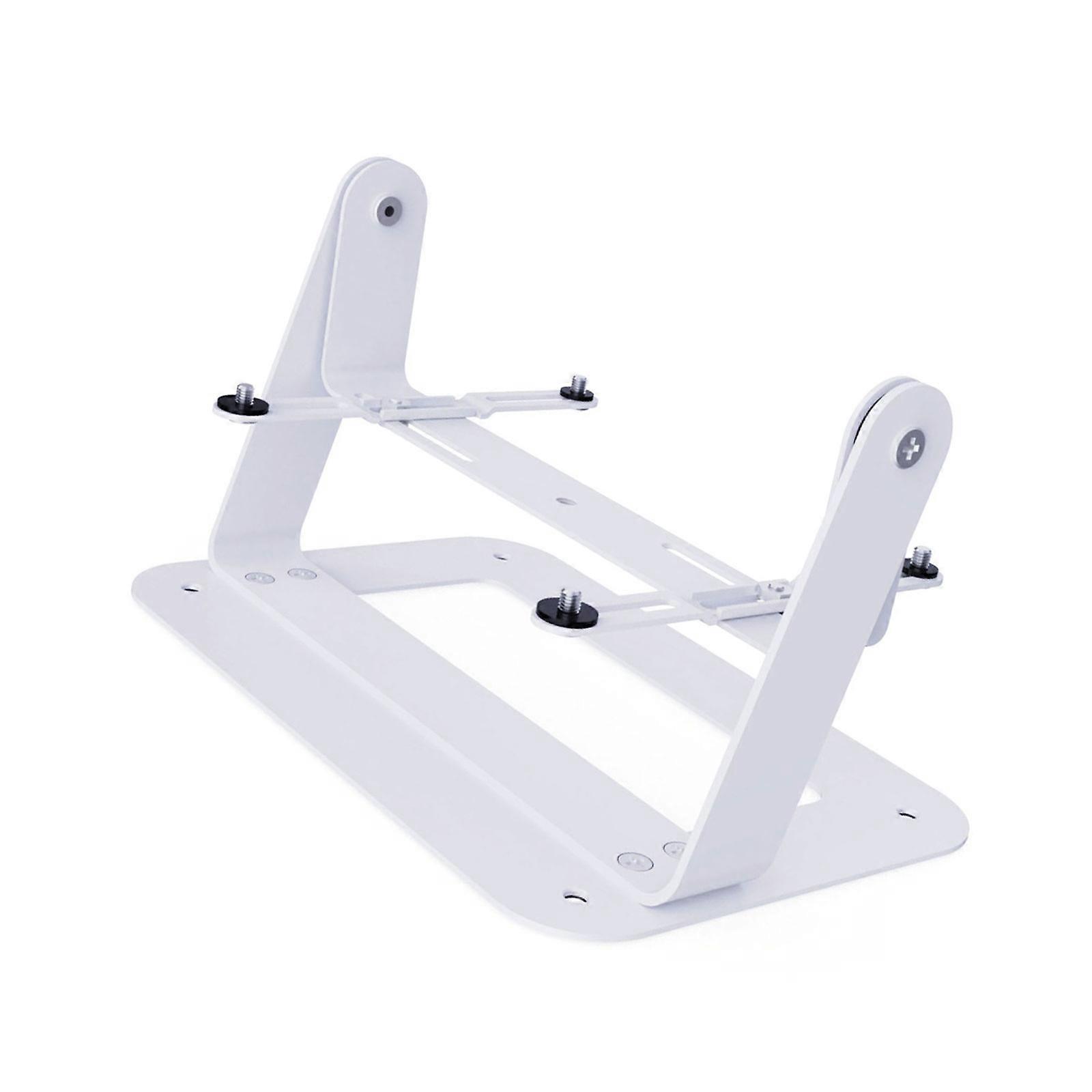 Tabletop Projector Holder Stand with 360Degree Flexible Adjustment and Metal Projector Desk Bracket Safe  White
