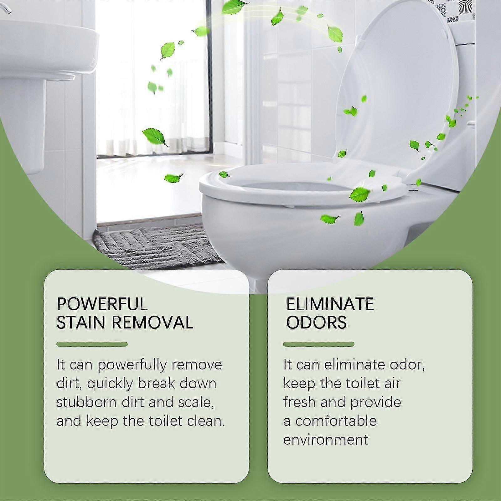 Bathroom Toilet Cleaner for Deep Cleaning Disinfection and Odor Control with Each Flush