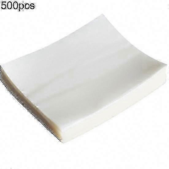 500 feuilles de papier comestible pour nougat - Résistantes à l'huile, idéales pour emballer et cuire des bonbons de Noël.