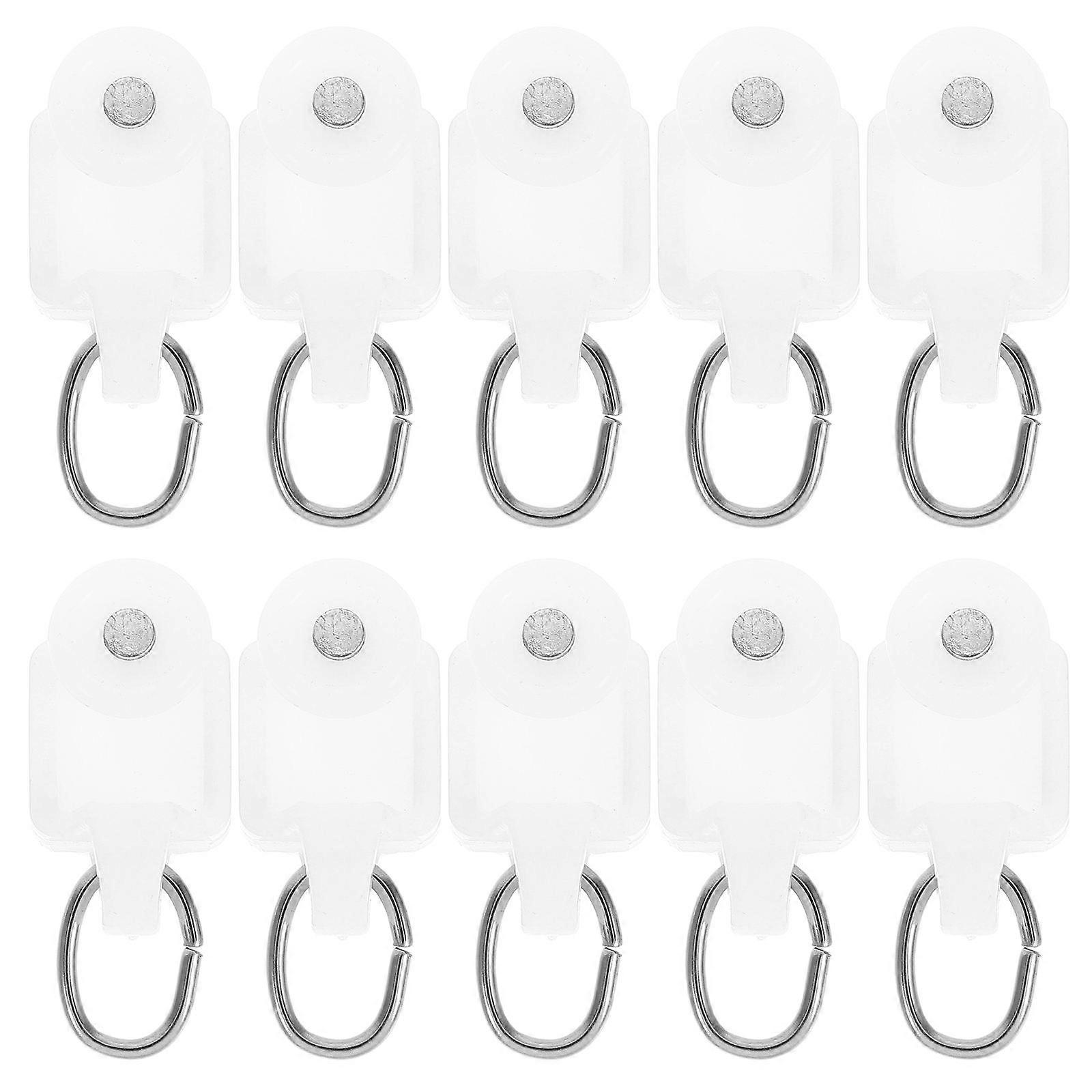 Curtain Roller L Shape Curtain Hook Roller for 100Pcs Pulley Accessories