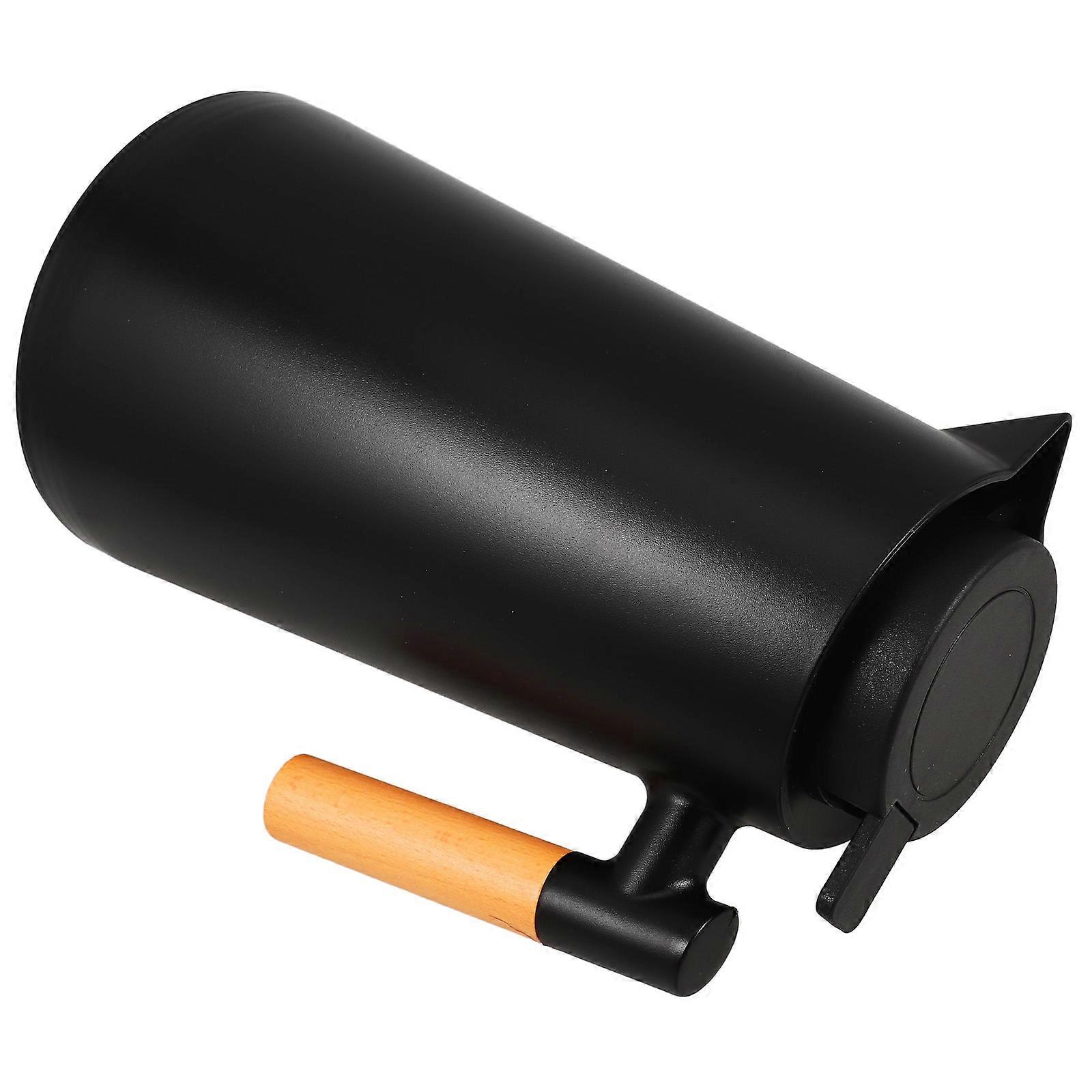 Black Thermal Bottle for Coffee Insulated Coffee Jug with Vacuum Function