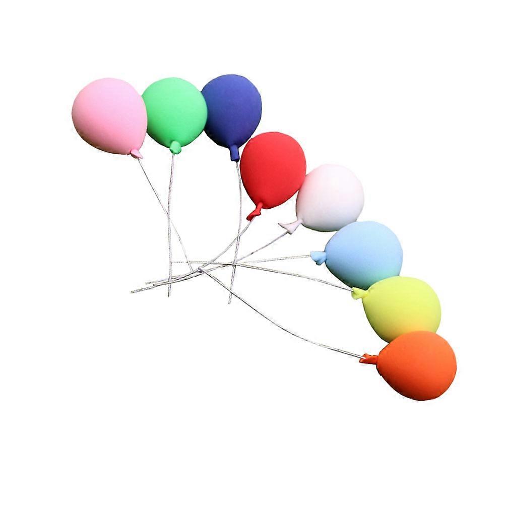 Miniature Ornament Balloon Model for DIY with 24Pcs Assorted Colors