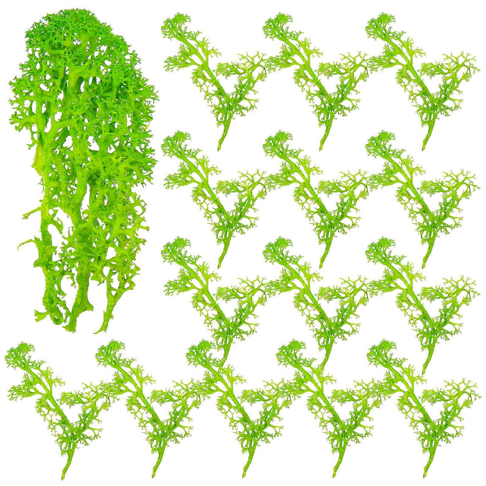 Fake Moss Green Wall Panel for Decoration 4Sets Vivid Home Decor