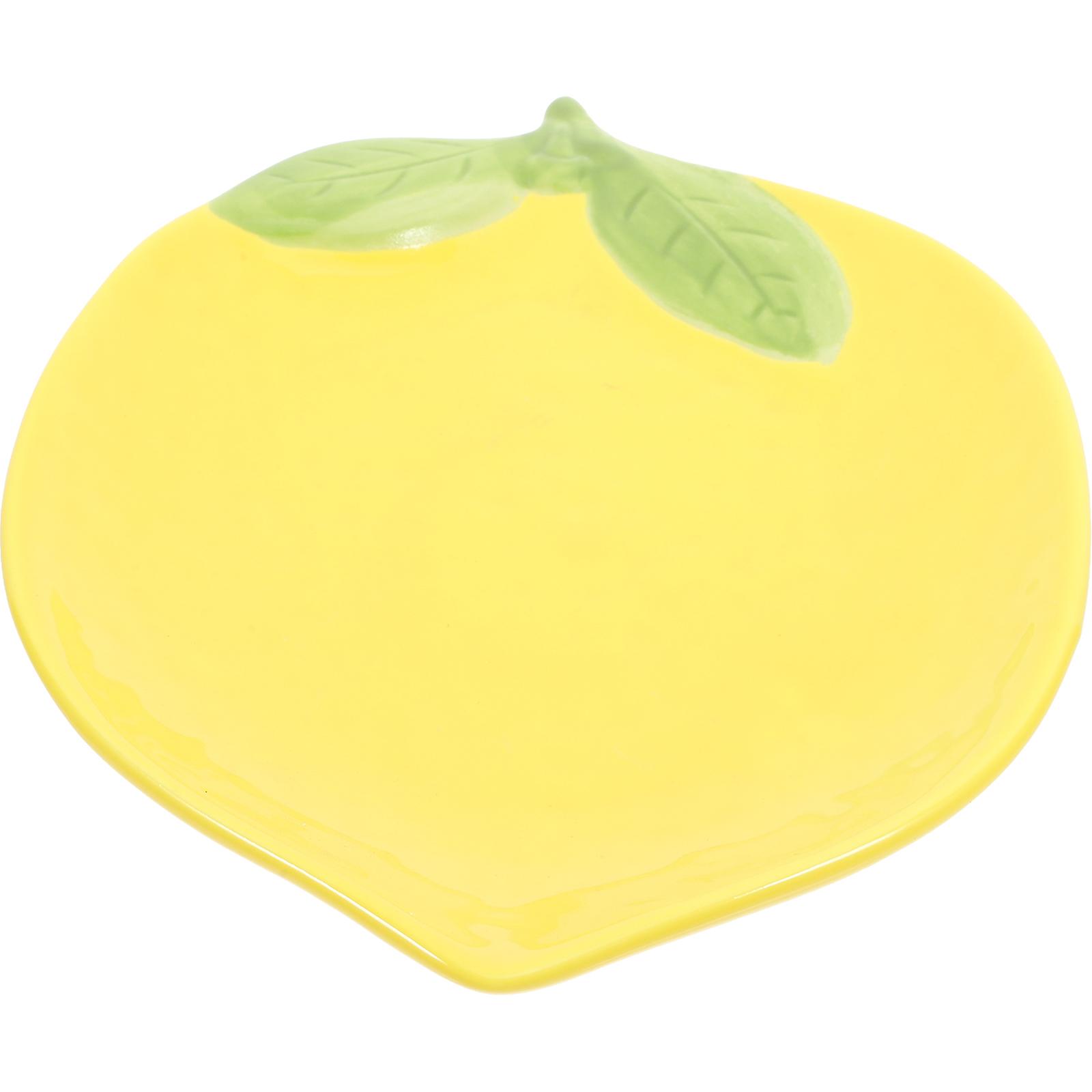 Lemon Kitchen Decor Ceramic Bowl for Storage Use One Piece