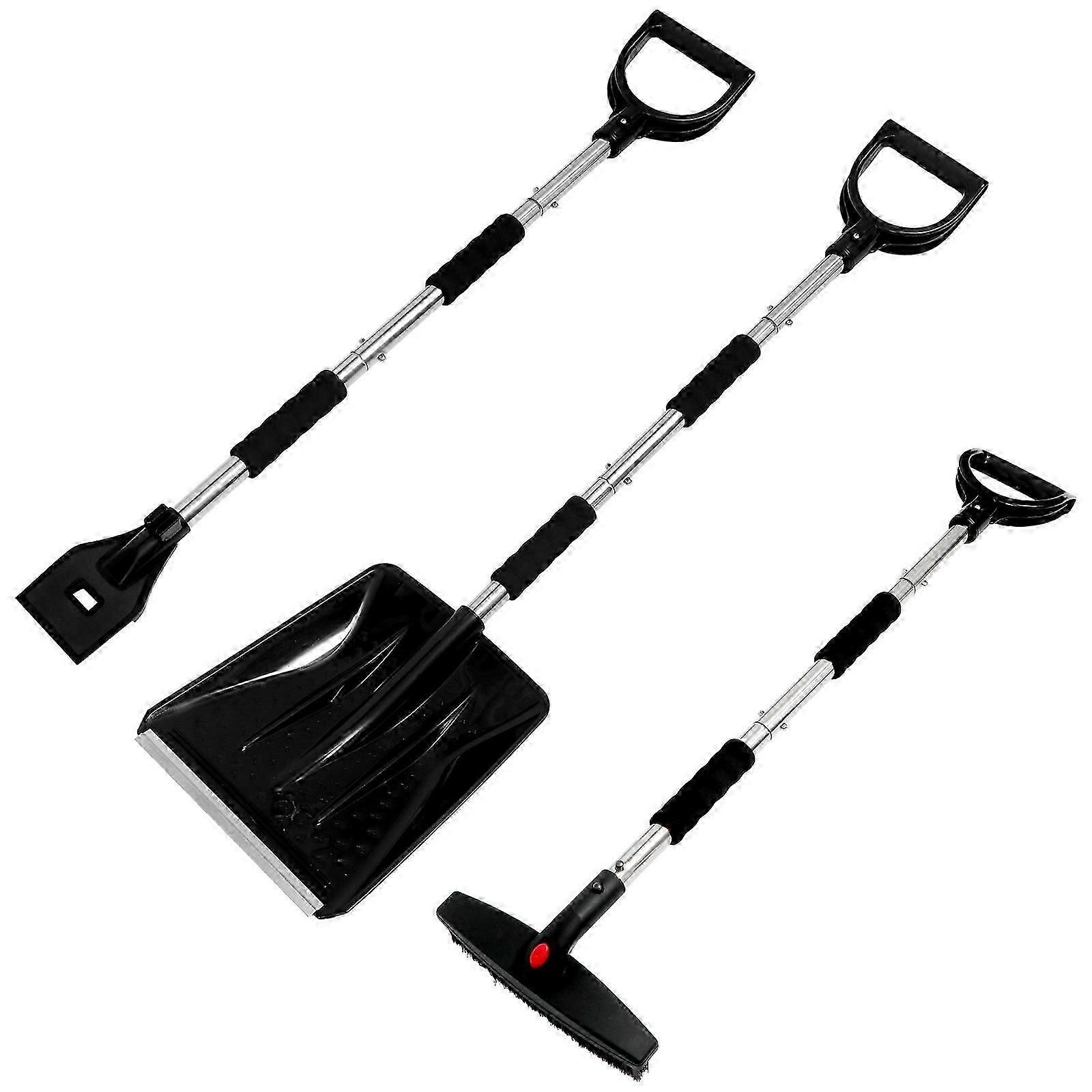 1 Set Snow Removal Tool Snow Brush Ice Scraper Set Snow Cleaning Shovel