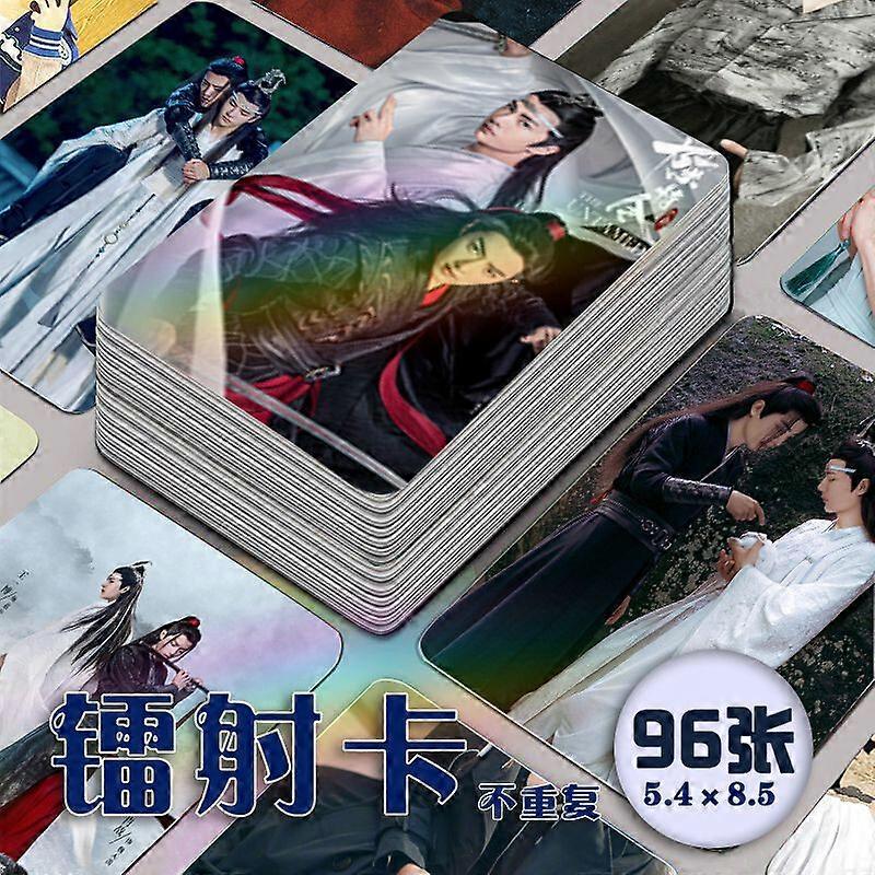 The Untamed Wang Yibo Lan Wangji Wei Wuxian Xiao Zhan 96pcs Photo Cards