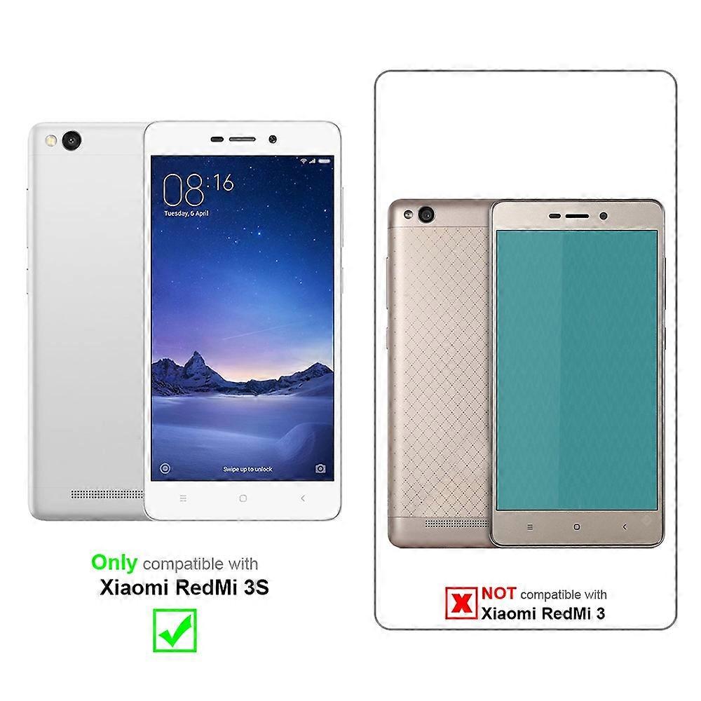 Xiaomi RedMi 3S Case - Protective Case with Stand Function and Card Slot