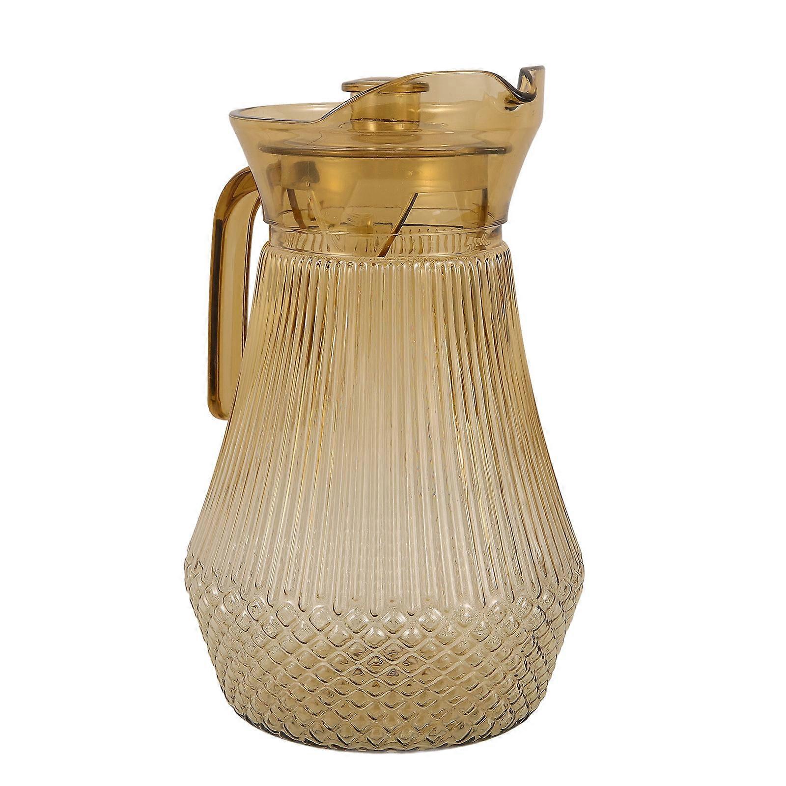 Reusable Acrylic Water Pitcher for Home with Large Capacity and Clear Design Multi Color 68 oz