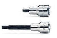 Beta 009200421 920 Pe7L 7Mm Hexagon Bit Socket Driver Long Series 1/2 Drive