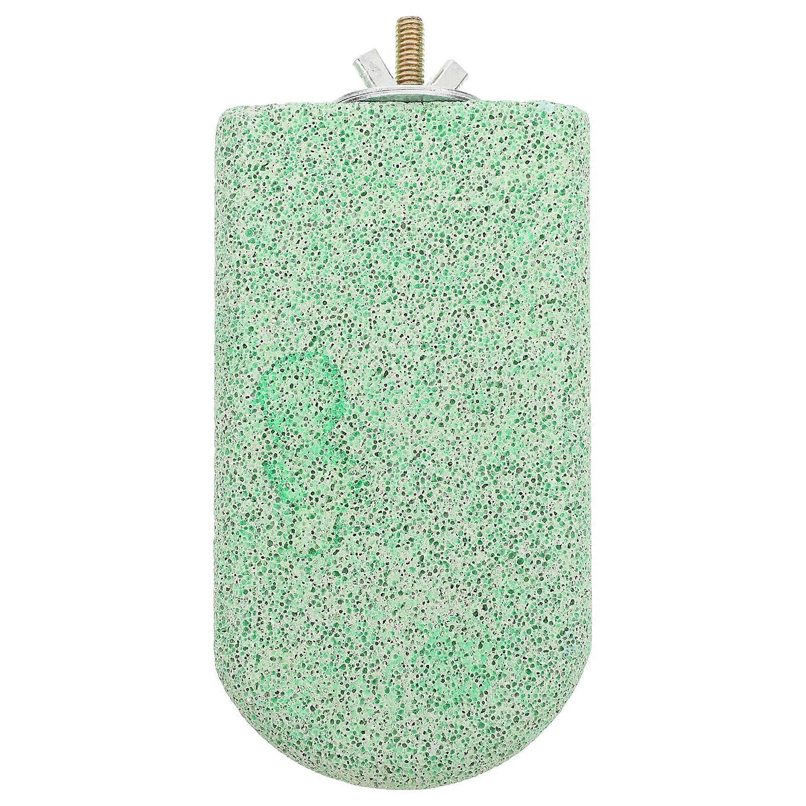 Parrot Platform Perch Chewing Stone for Grinding Beaks Light Green