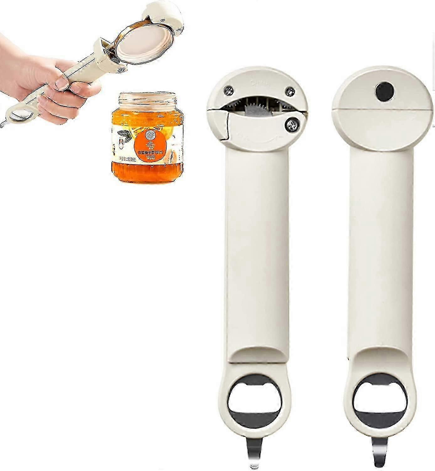 Multifunctional Retractable Bottle Opener, Jar Opener Tool, Kitchen Accessories