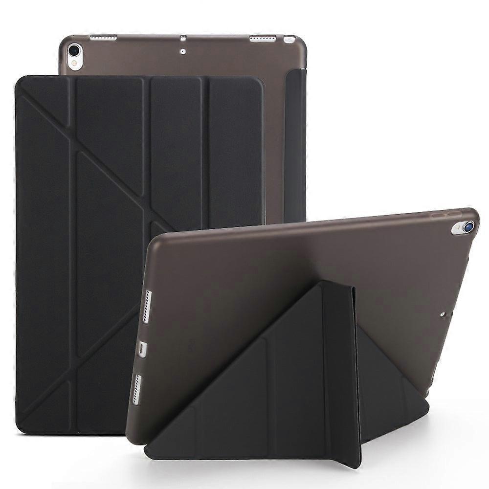 Stylish Case For Ipad 5/6/9.7 Black Leather Fold