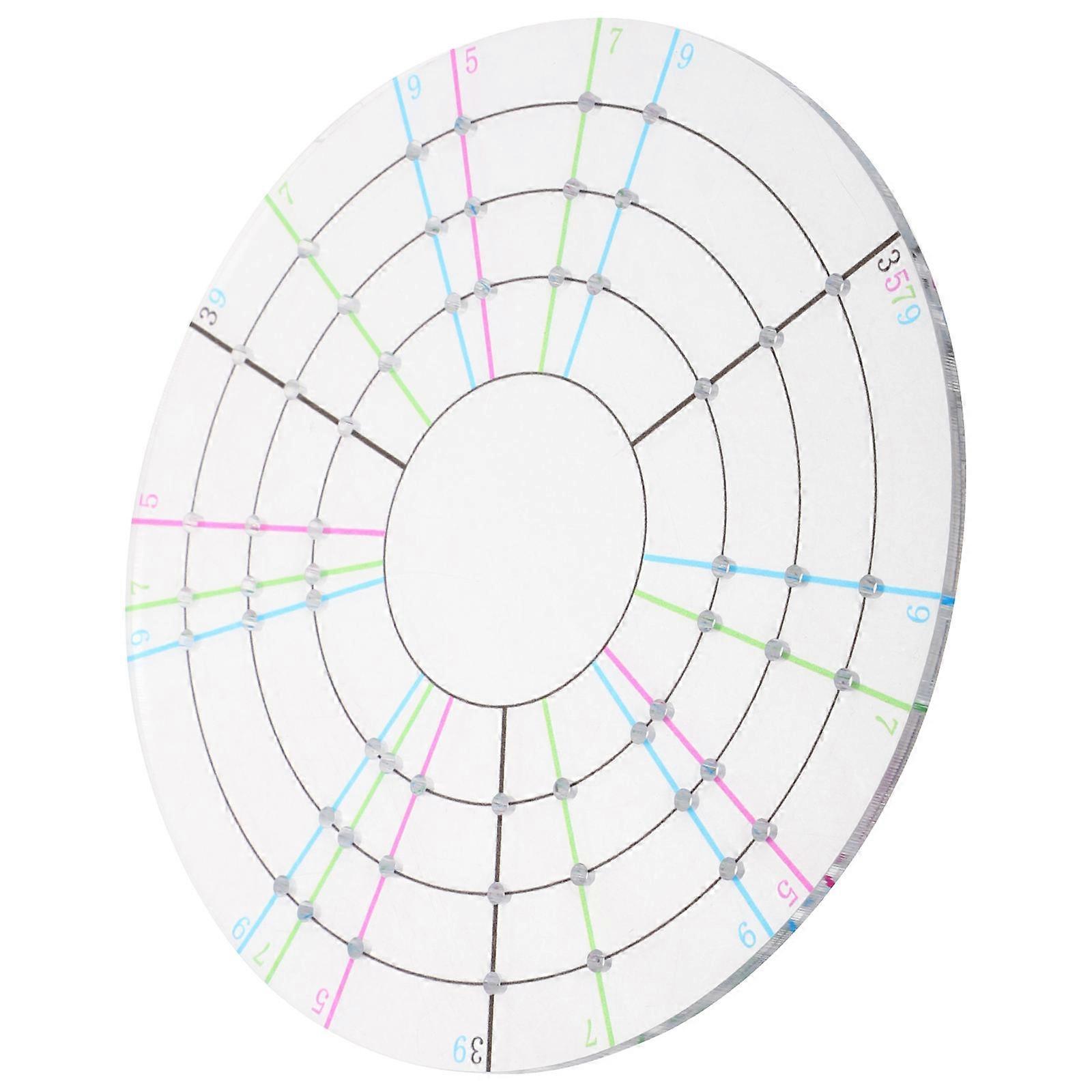 Ceramic Clay Divider Pottery Circular Divider Supplies for Wheel Clay Shaping and Trimming