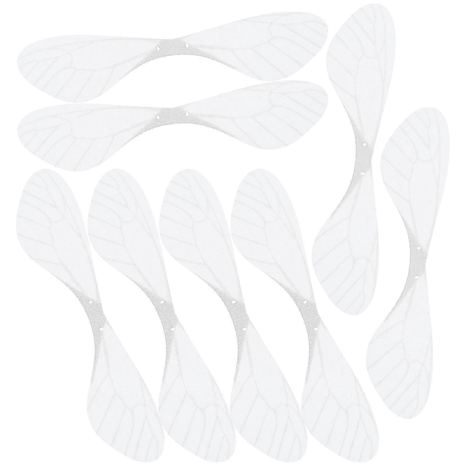 White Dragonfly Wings DIY Handmade Decor for Decoration 70Pcs Set