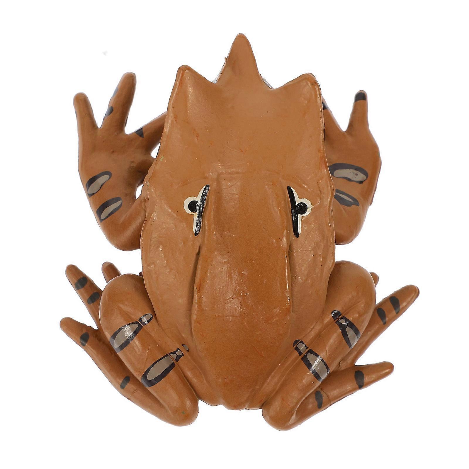 Frogs Figurines Realistic Frog Model for Kids Use Plastic Material