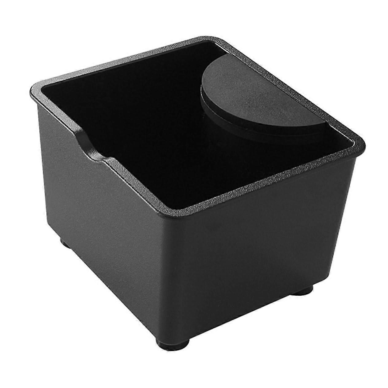 Small Coffee Knock Box for Home Quick Grounds Disposal Compact Countertop Espresso Knock Box