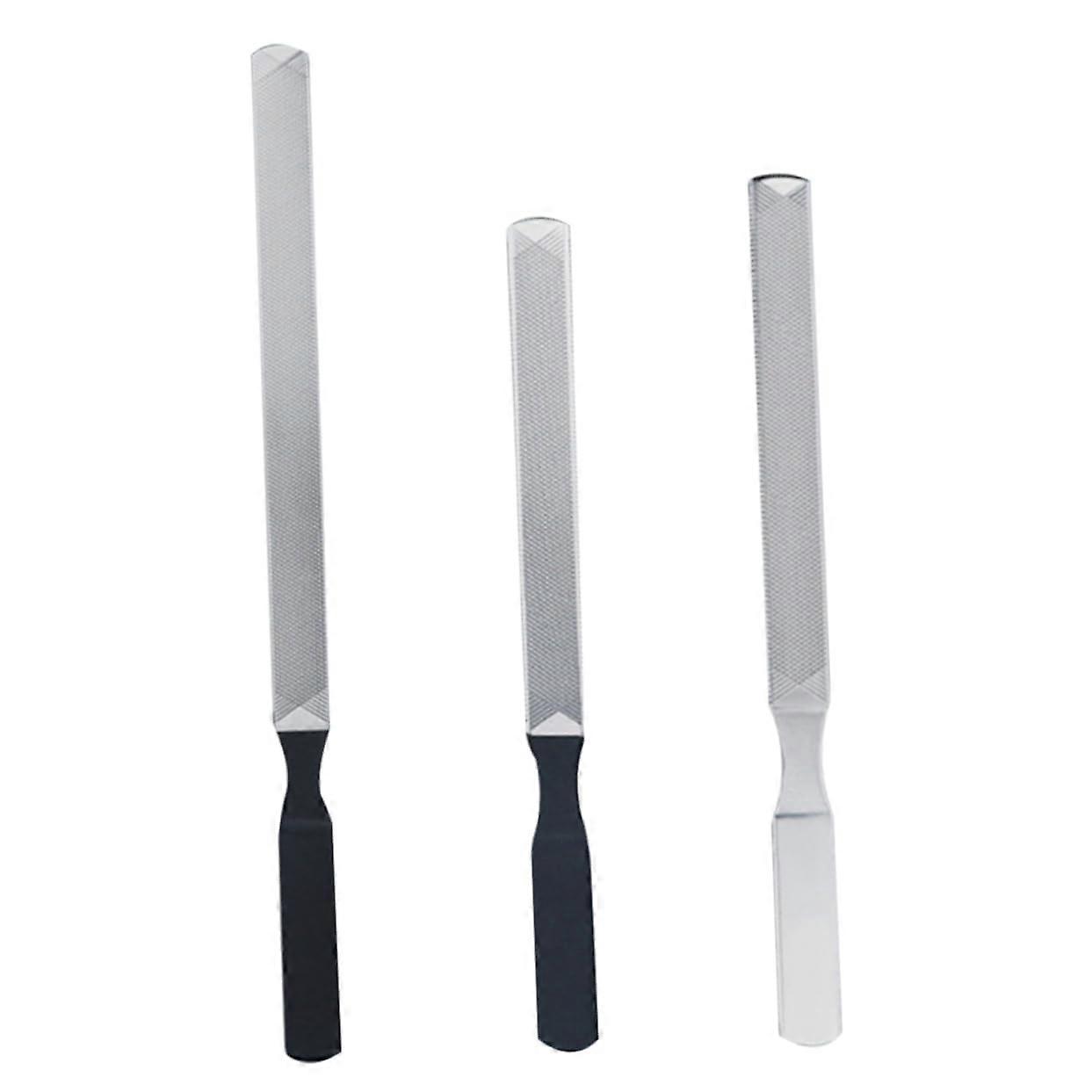 Professional Stainless Steel Nail File and Buffer Set for SalonQuality MultiFunction Nail Care