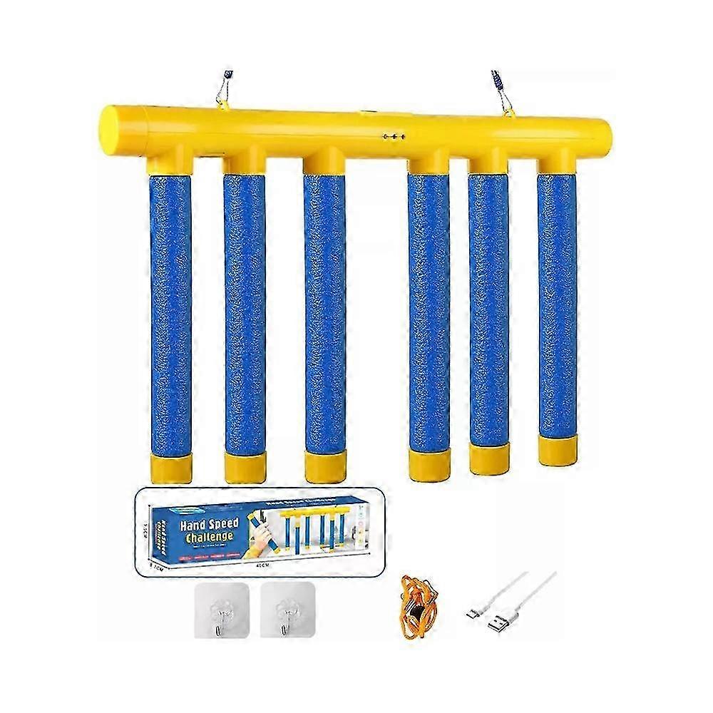 Falling Sticks Game Reflex Challenge with Adjustable Speed, USB Rechargeable, Multiple Modes