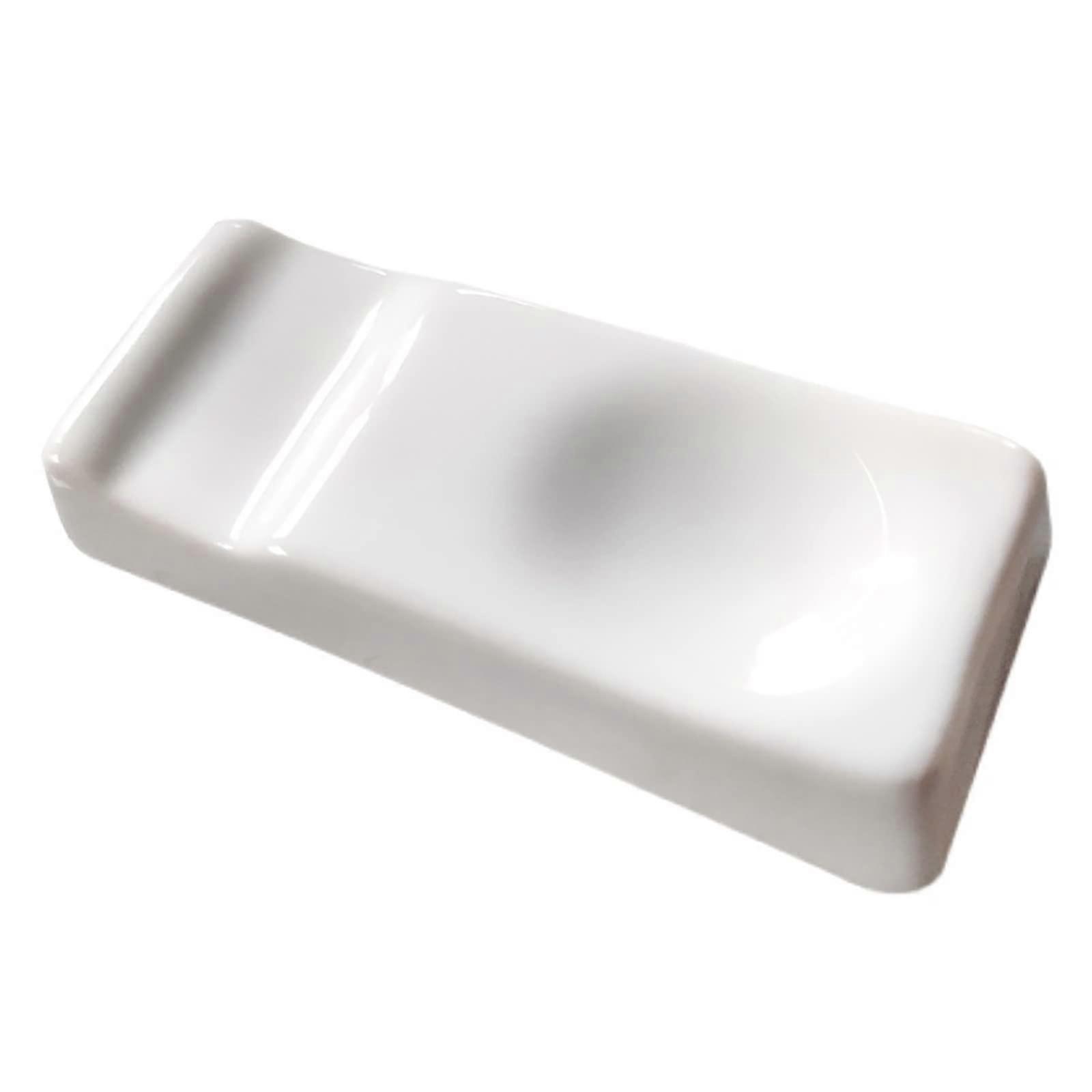 Ceramic Chopstick Rest and Holder for Tableware, Dual Purpose Spoon Stand to Keep Utensils Organized