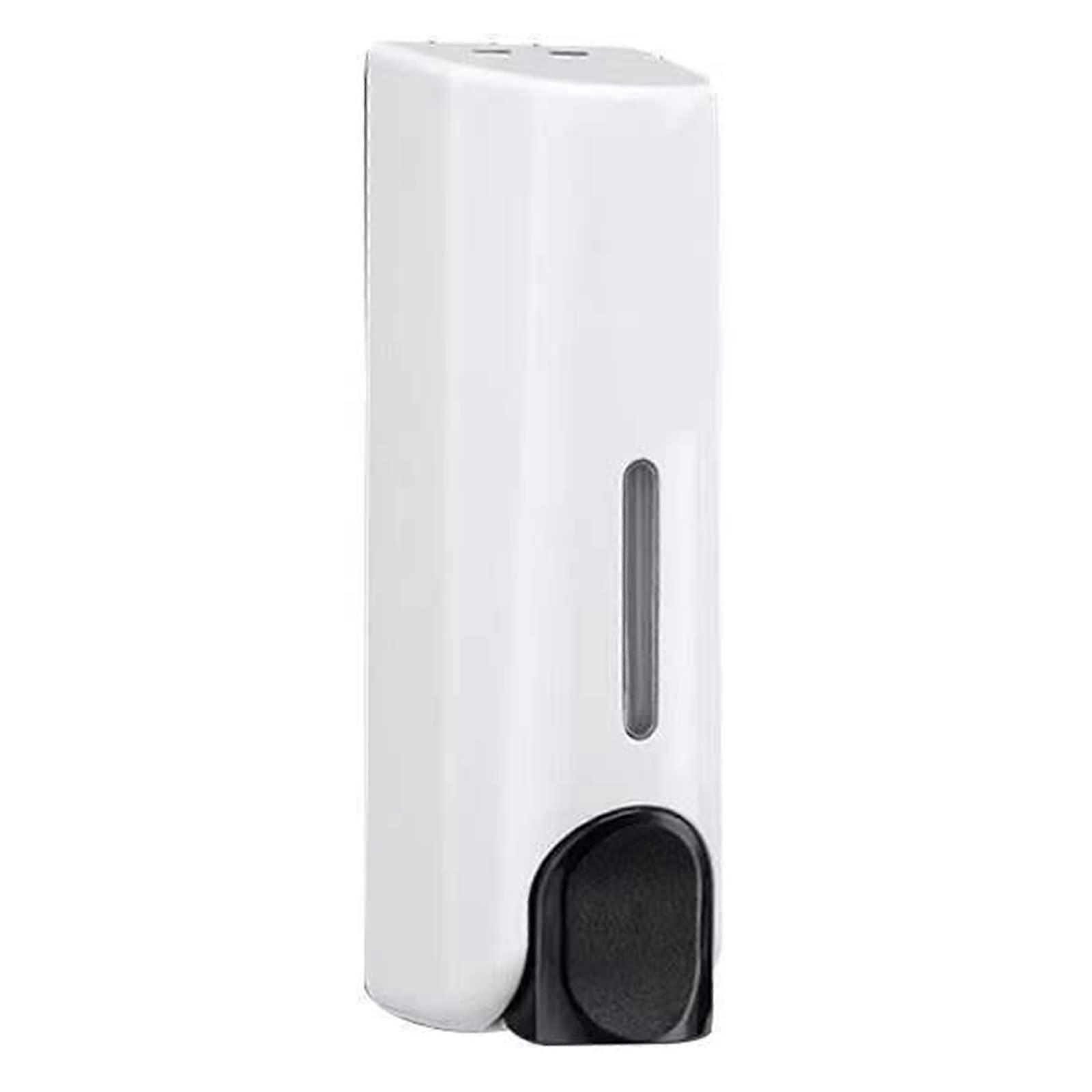 Wall Mounted Soap Dispenser with Easy Press Pump for Shampoo and Conditioner, Bathroom and Kitchen Use