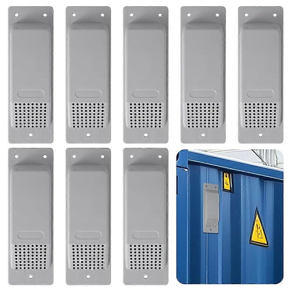 8PCS Waterproof  Container Vent with Enhanced Airflow for Heat and Humidity Reduction