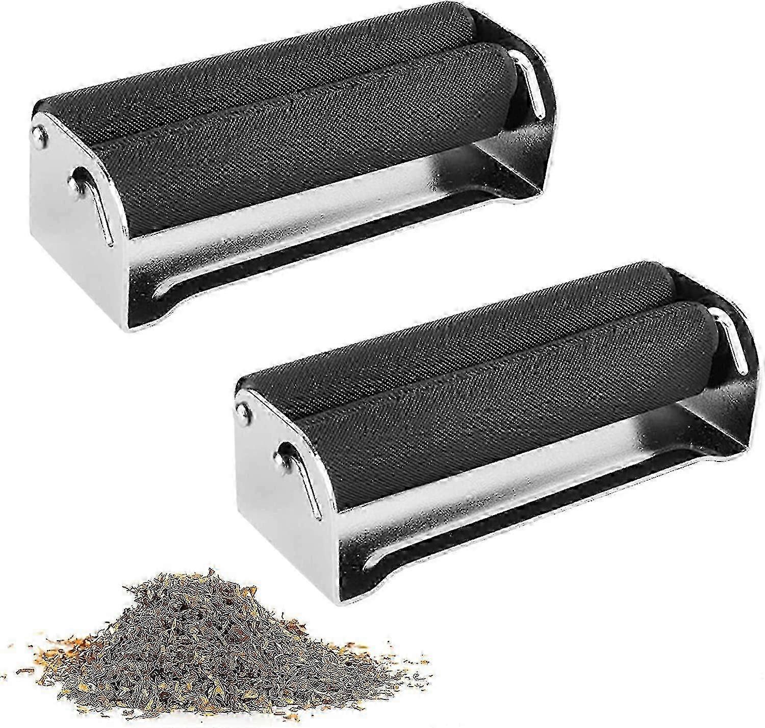 70mm Plastic Cigarette Rolling Machine, Manual Cigarette Roller (2 Pack) for Easy DIY Cigarettes