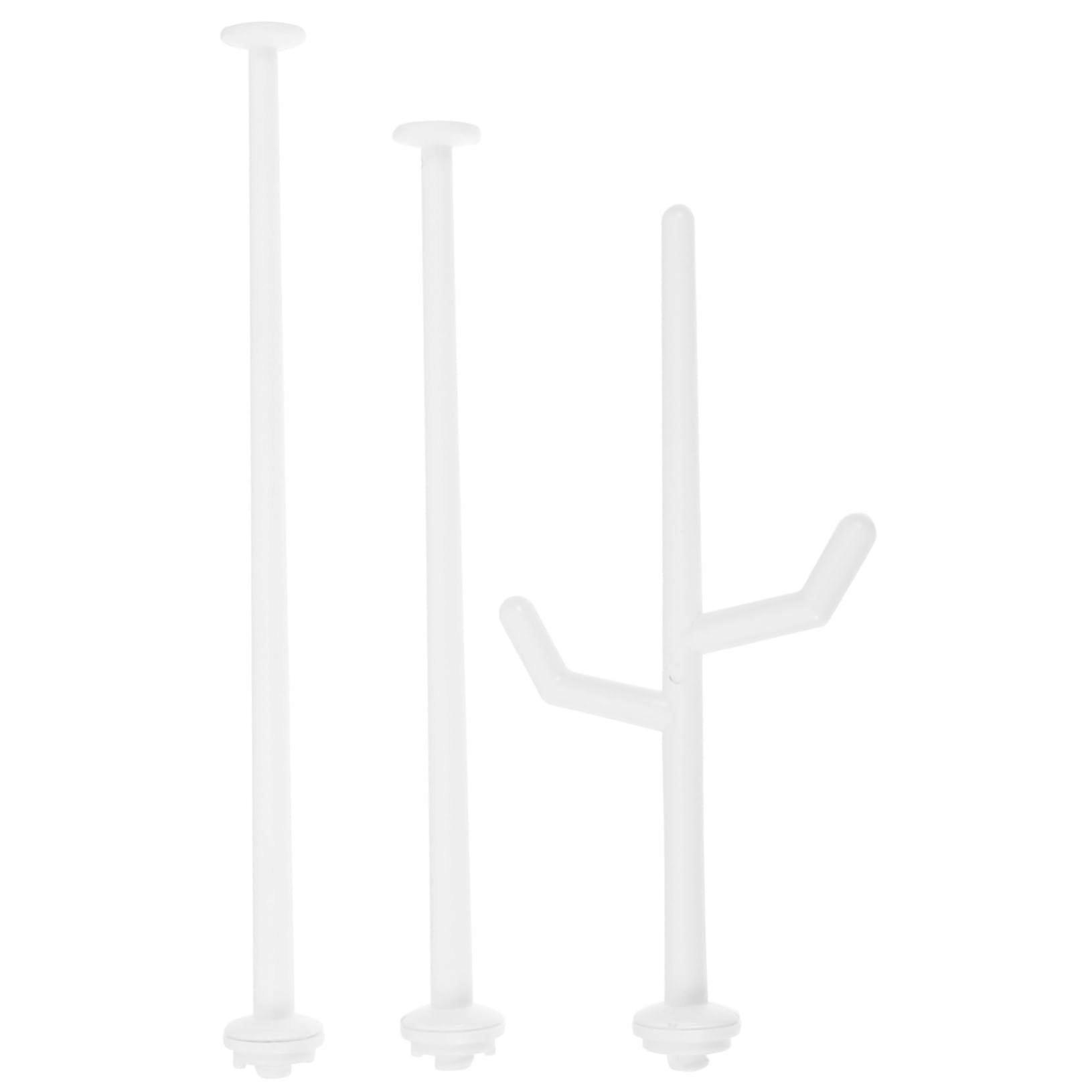 3pcs Replacement Rods for Travel Bottle Drying Rack Secure Fast Draining