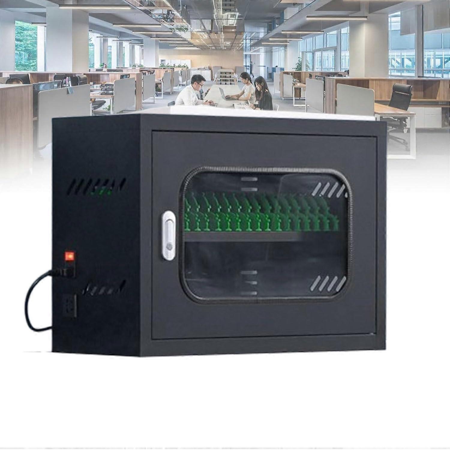 20 Slot Cell Phone Charging Locker with Secure Compartments and MultiDevice Fast Charging