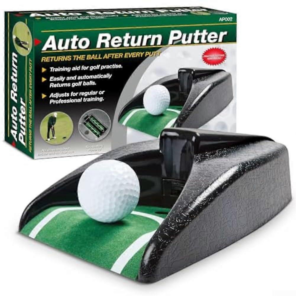 Golf Putting Trainer with Automatic Golf Ball , Battery Powered for Indoor Outdoor Practice