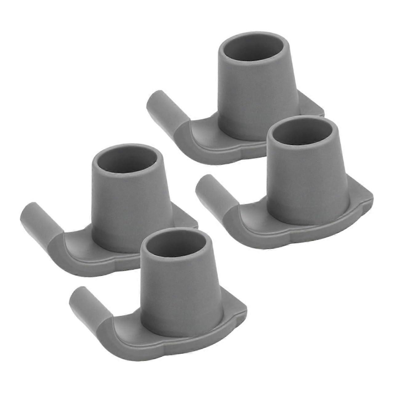 4pcs AntiSlip Walker Ski Glides with Shockproof Design for Elderly Mobility Aid Replacement Feet